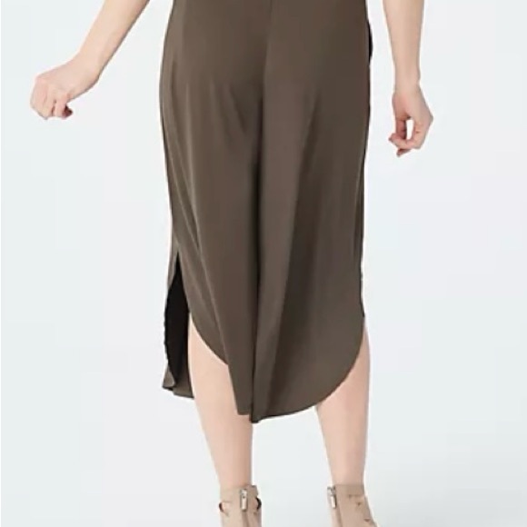 🚨Sale🚨 New G.I.L.I Wide Leg Crop Pants Size Large - Picture 4 of 9